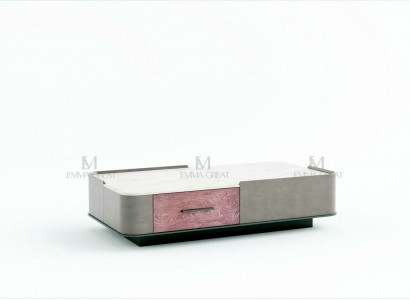 Wood Design Coffee Table Luxury Side Table Living Room Table Sofa Tables Modern Marble